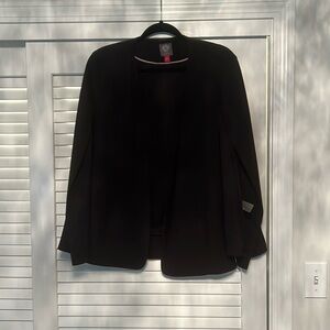 Vince Camuto black cape blazer